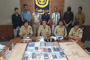 मुख्य सरगना सहित 6 साइबर ठग राजस्थान और बिहार से गिरफ्तार