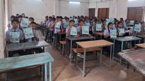 सेवा संकल्प अभियान के तहत विद्यार्थियों को दिया कैरियर मार्गदर्शन