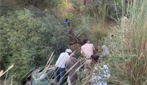 खाटूश्यामजी के दर्शन कर लौट रहे श्रद्धालुओं की कार हादसे का शिकार, 2 गंभीर घायल