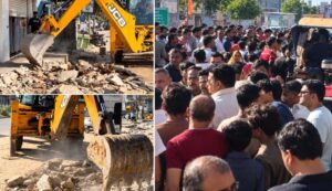 100 फीट चौड़ी होगी न्यू सांगानेर रोड, JDA ने शुरू की अतिक्रमण हटाने की कार्रवाई