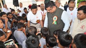 शिक्षा मंत्री गजेंद्र यादव ने शुरू किया न्यूट्रिशन पायलट प्रोजेक्ट, 500 बच्चों को मिलेगा मुफ्त पोषण सहयोग