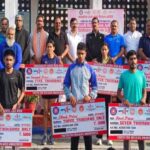 ग्वालियर में रेड रन मिनी मैराथन का आयोजन, युवाओं ने दौड़ लगाकर एड्स जागरूकता का दिया संदेश