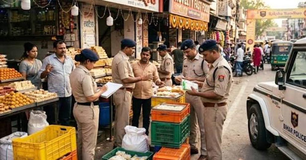 पटना में होटल, मिठाई दुकानों और ऑनलाइन स्टोर पर छापेमारी, खराब पनीर से एक्सपायरी दूध तक मिला