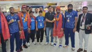हरियाणा के खिलाड़ियों ने बढ़ाया देश का गौरव, 14 स्वर्ण समेत 32 पदक जीतने वालों का हुआ सम्मान