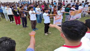 NSS स्वयंसेवकों ने ली नशे के खिलाफ शपथ, बोले- नशा न करेंगे, न करने के लिए प्रेरित करेंगे