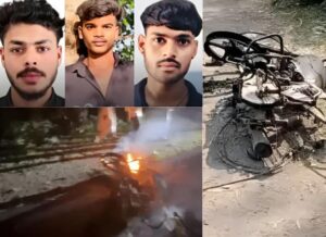 आबूरोड-रेवदर हाईवे पर दर्दनाक हादसा, अंबाजी दर्शन को जा रहे तीन दोस्तों की मौत