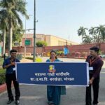 महात्मा गांधी सान्दीपनि विद्यालय के विद्यार्थियों ने किया संसद भवन का भ्रमण