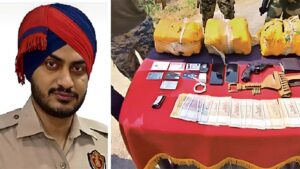 पंजाब में नशा तस्करी का मामला, तरनतारन बॉर्डर से नशीले पदार्थों के साथ पुलिसकर्मी गिरफ्तार