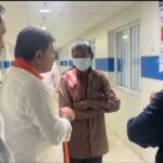 मरकाटोला घाट सड़क हादसे के घायलों और परिजनों से की मुलाकात, बेहतर उपचार के दिए निर्देश
